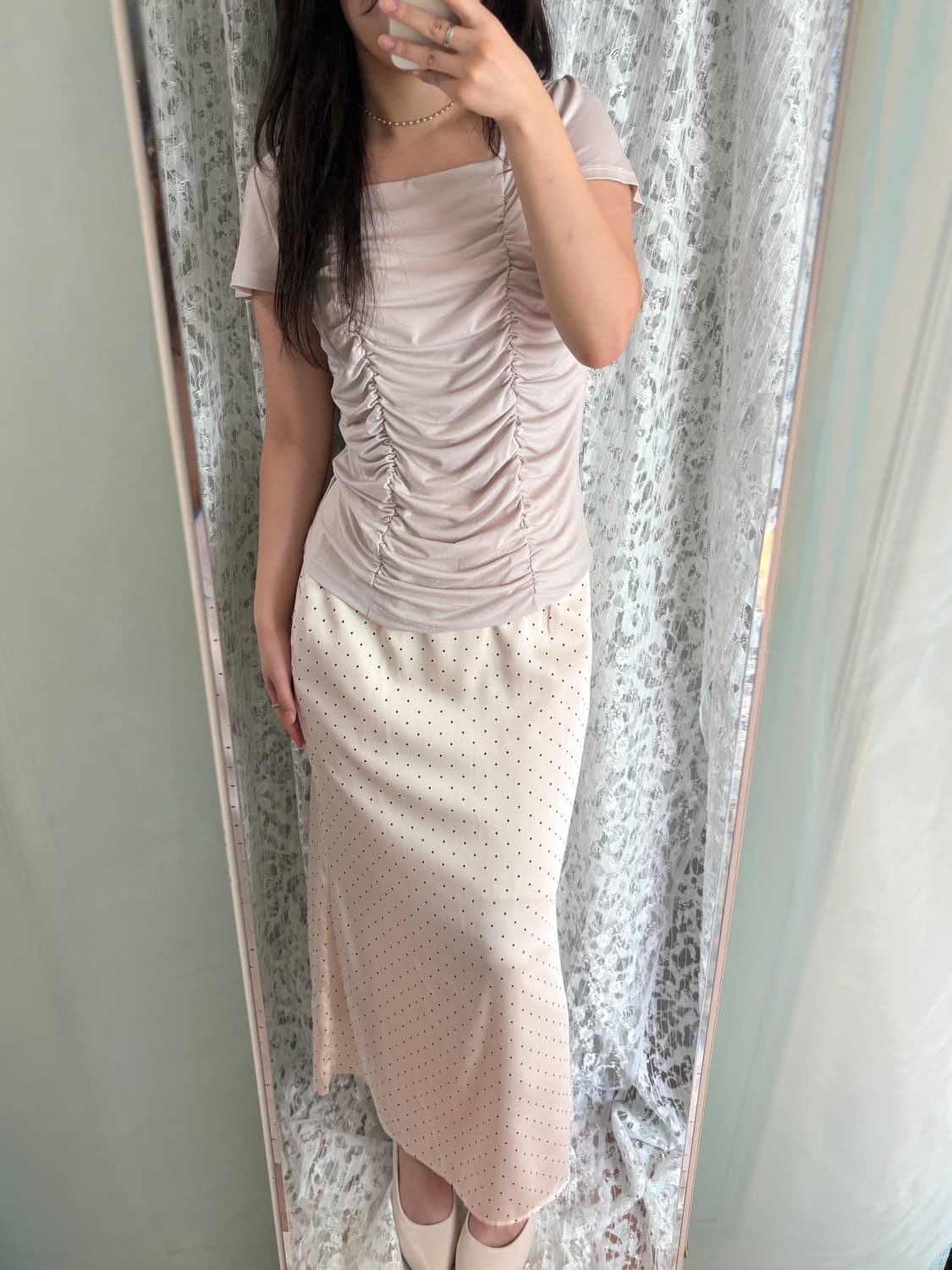 Dot skirt 상품이미지5