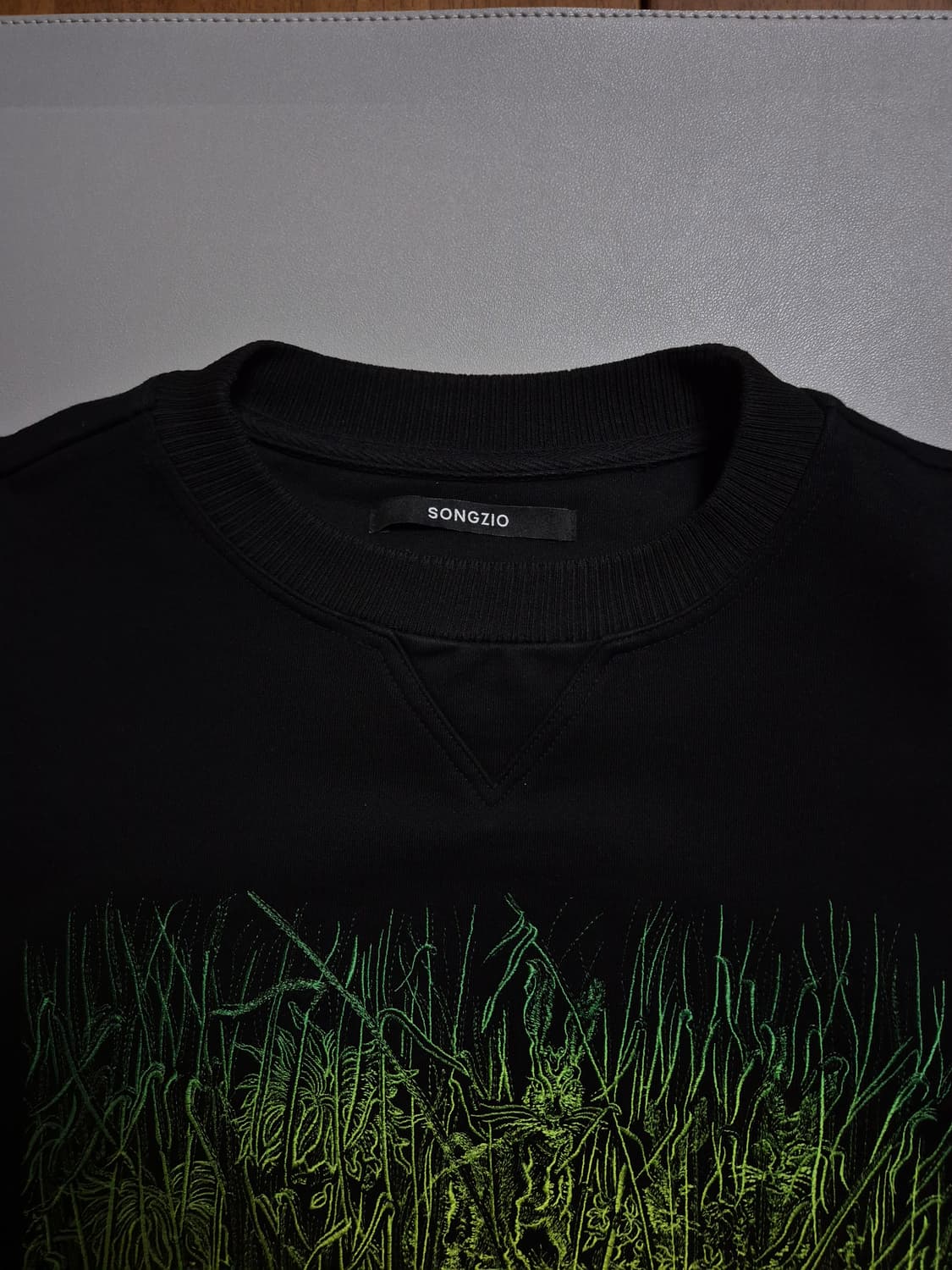 송지오옴므 나르시스 아트워크 자수 맨투맨 48 상품이미지4