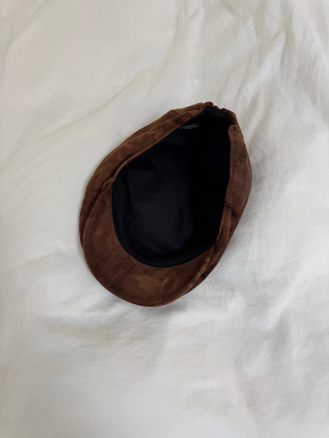 어썸니즈) 클래식 스웨이드 헌팅캡 초코 상품이미지3