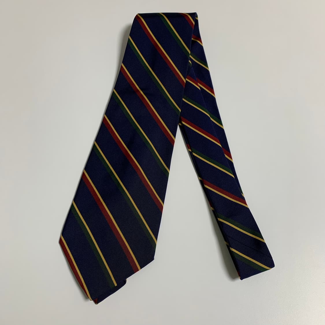 브룩스브라더스 스트라이프 100실크 클래식 정장넥타이 A-A+등급 상품이미지9