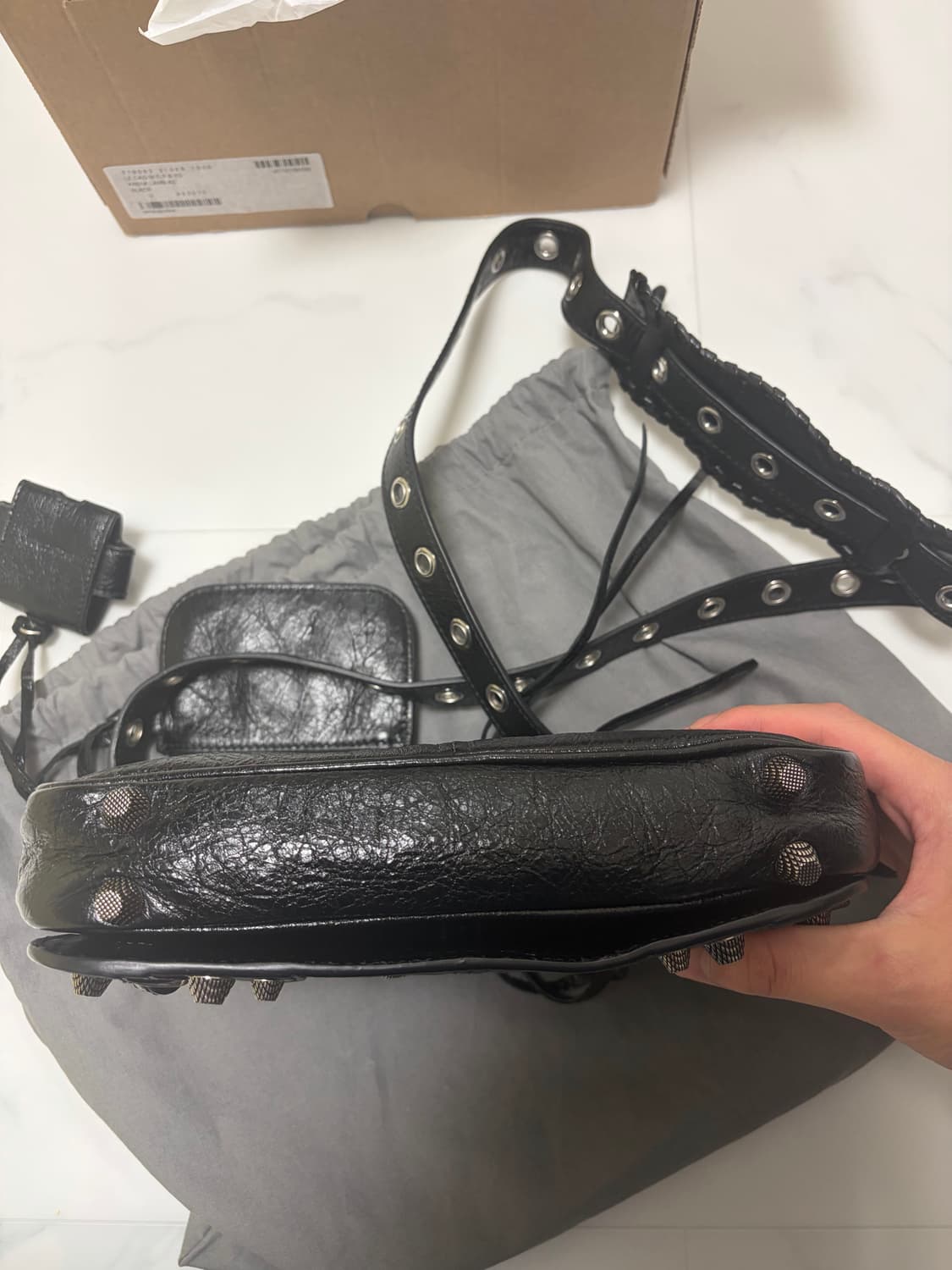 발렌시아가 르카골 블랙 xs 상품이미지8