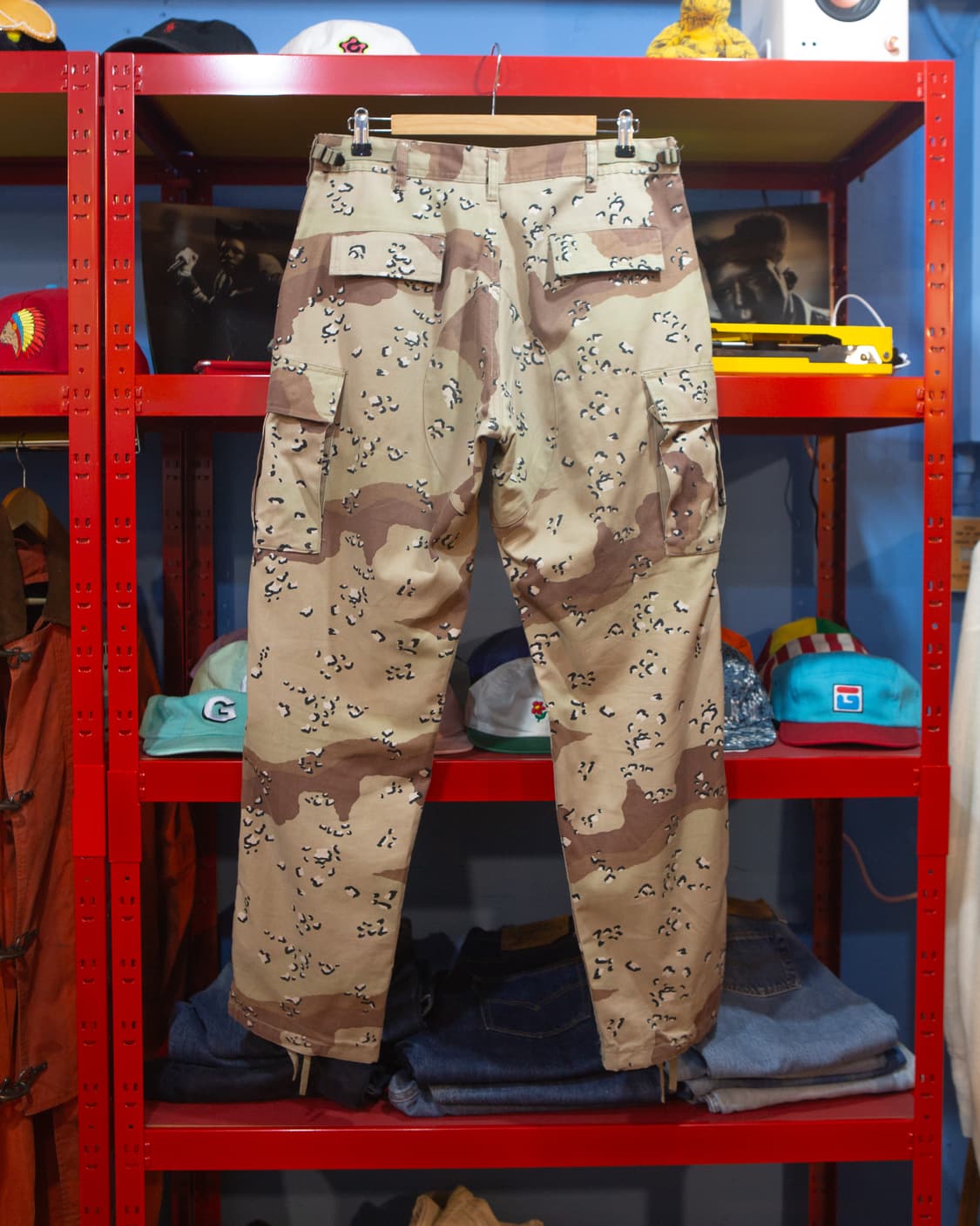 90s 초콜렛 칩 데저트 카모 BDU 팬츠 상품이미지5