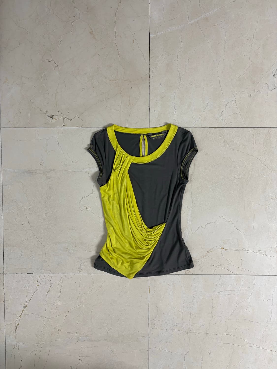 Karen Millen Draped Panel Top 상품이미지4