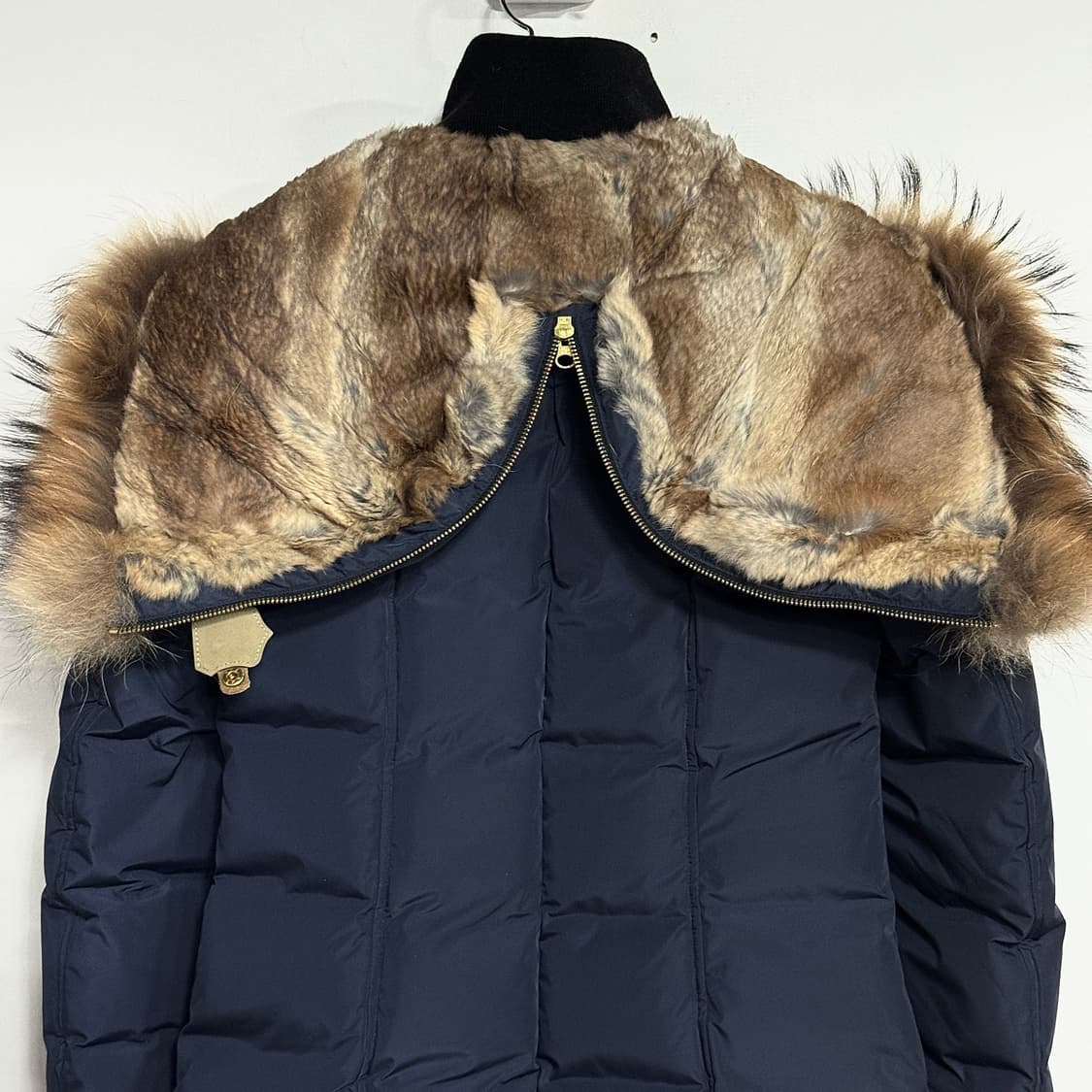 맥케이지 라쿤 래빗 퍼 다운 코트 상품이미지9