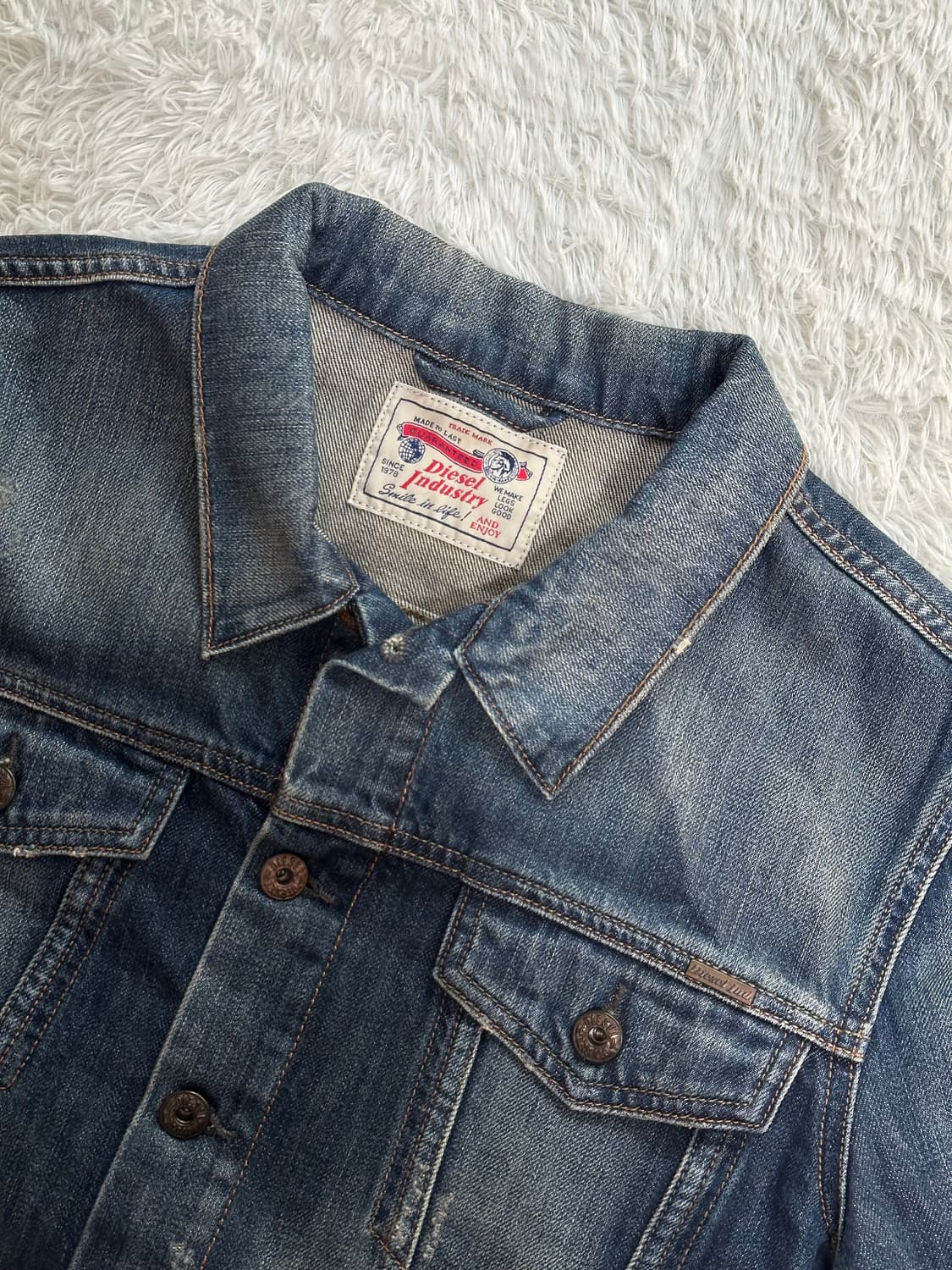 Diesel 데님 청자켓 상품이미지3