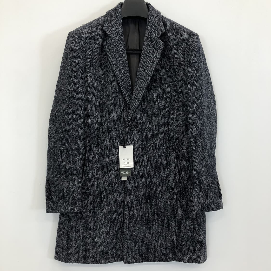 GENTWELL 젠트웰(새상품) 헤링본코트 100  상품이미지1