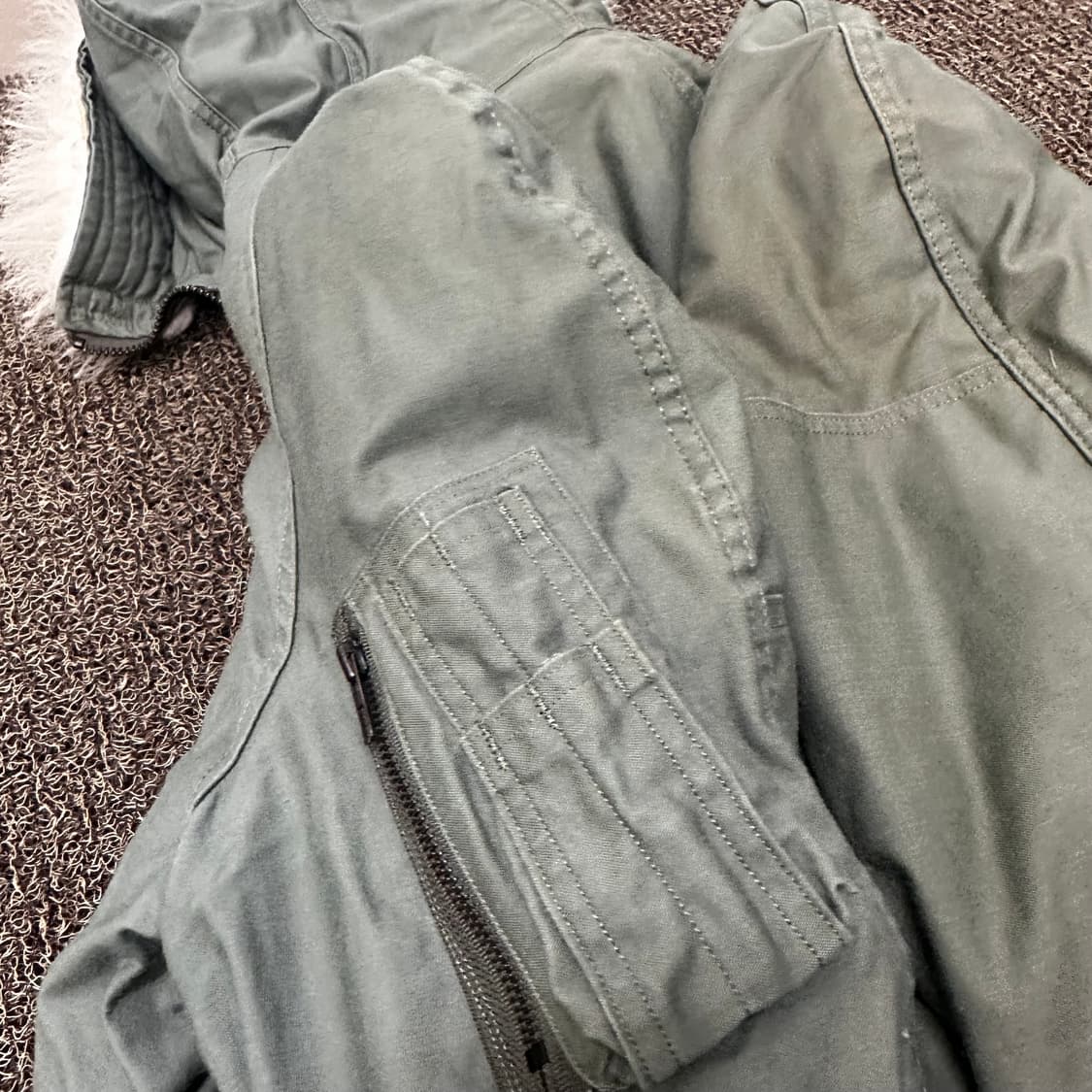 미군 밀리터리 오리지널 n3b 야상 점퍼 M 상품이미지7