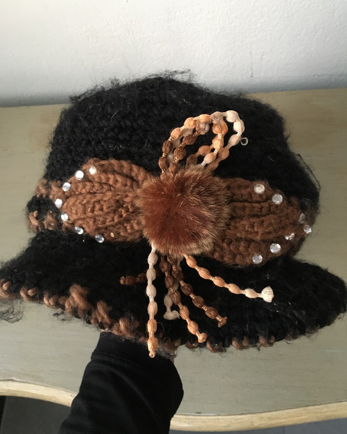  corsage point knit hat 상품이미지4