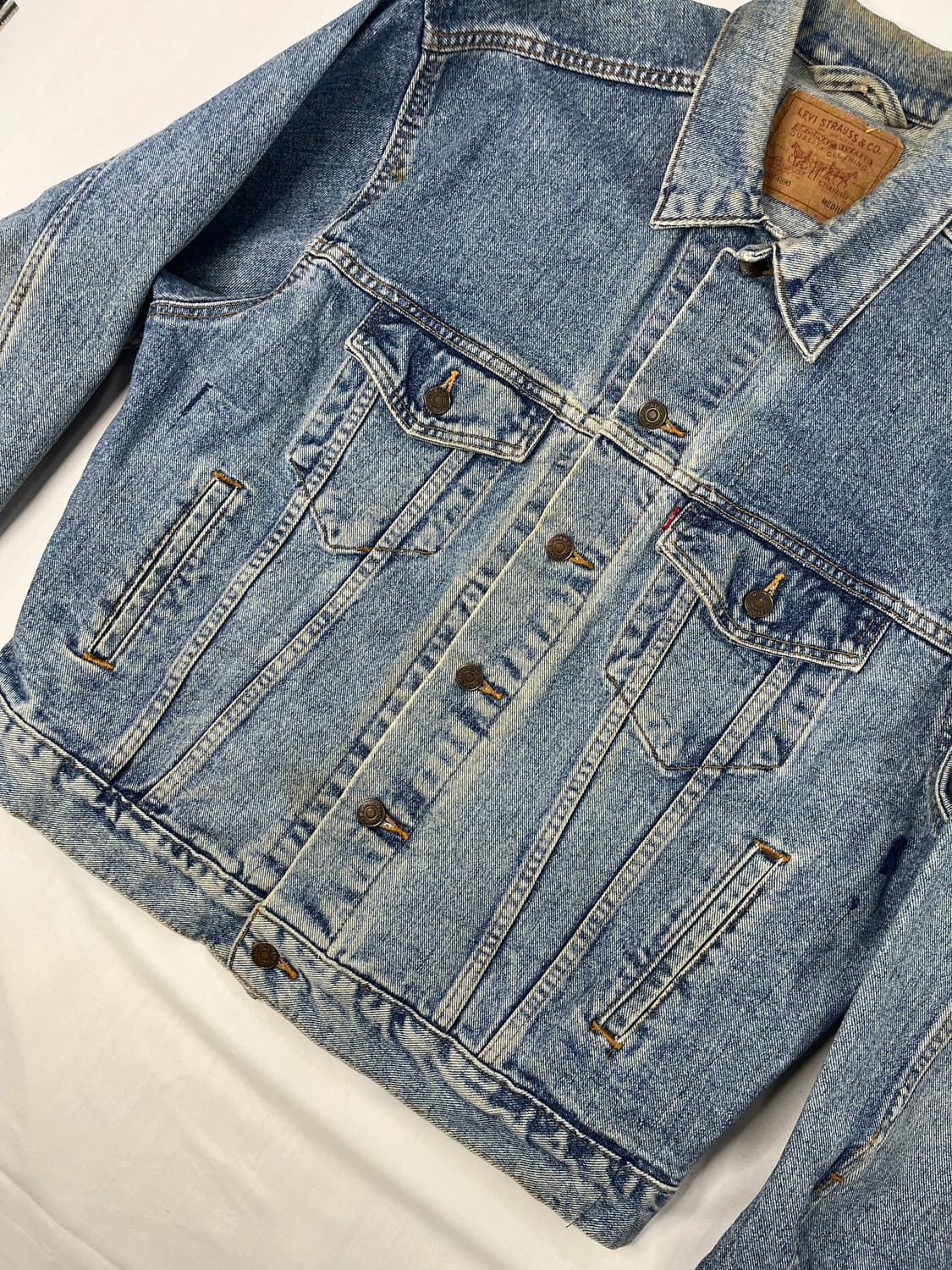 90s 리바이스 70507 데님 자켓 상품이미지7