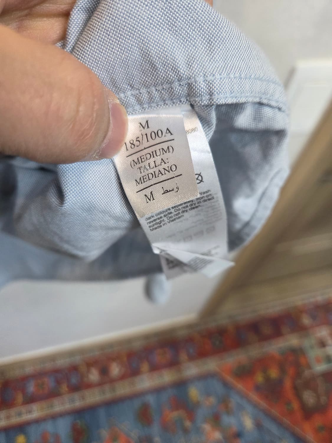 올세인츠 연청 데님 셔츠긴팔 M 상품이미지5