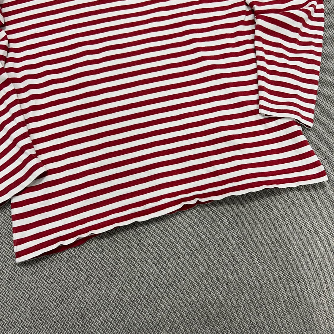 꼼데가르송 스트라이프 보더티(L) 상품이미지4