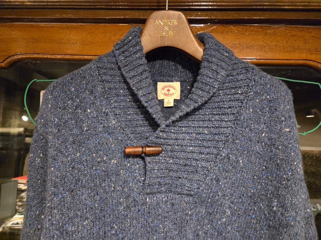 브룩스브라더스 아이리시 숄칼라니트 상품이미지7