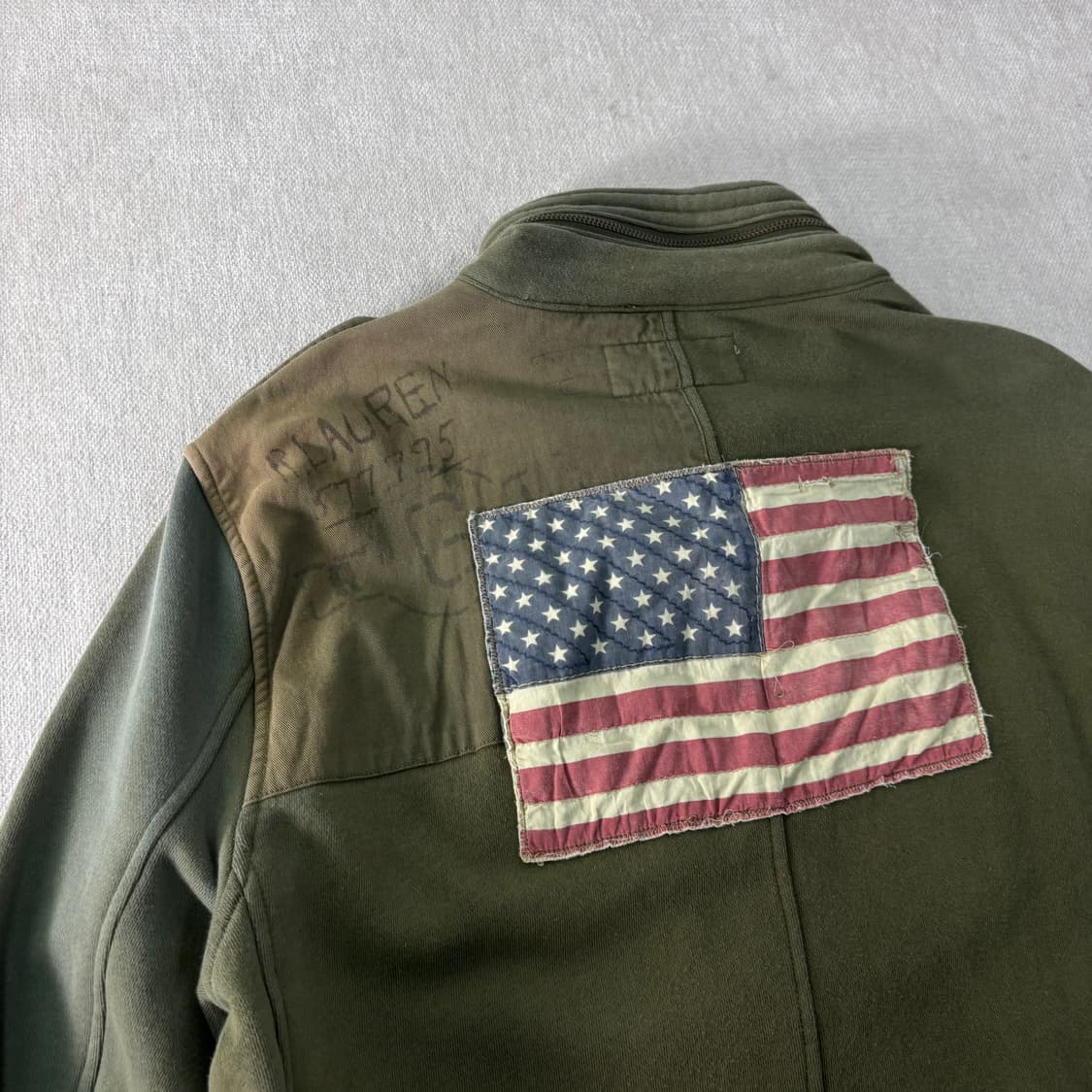 100 폴로랄프로렌 데님앤서플라이 성조기 필드 야상자켓 상품이미지3