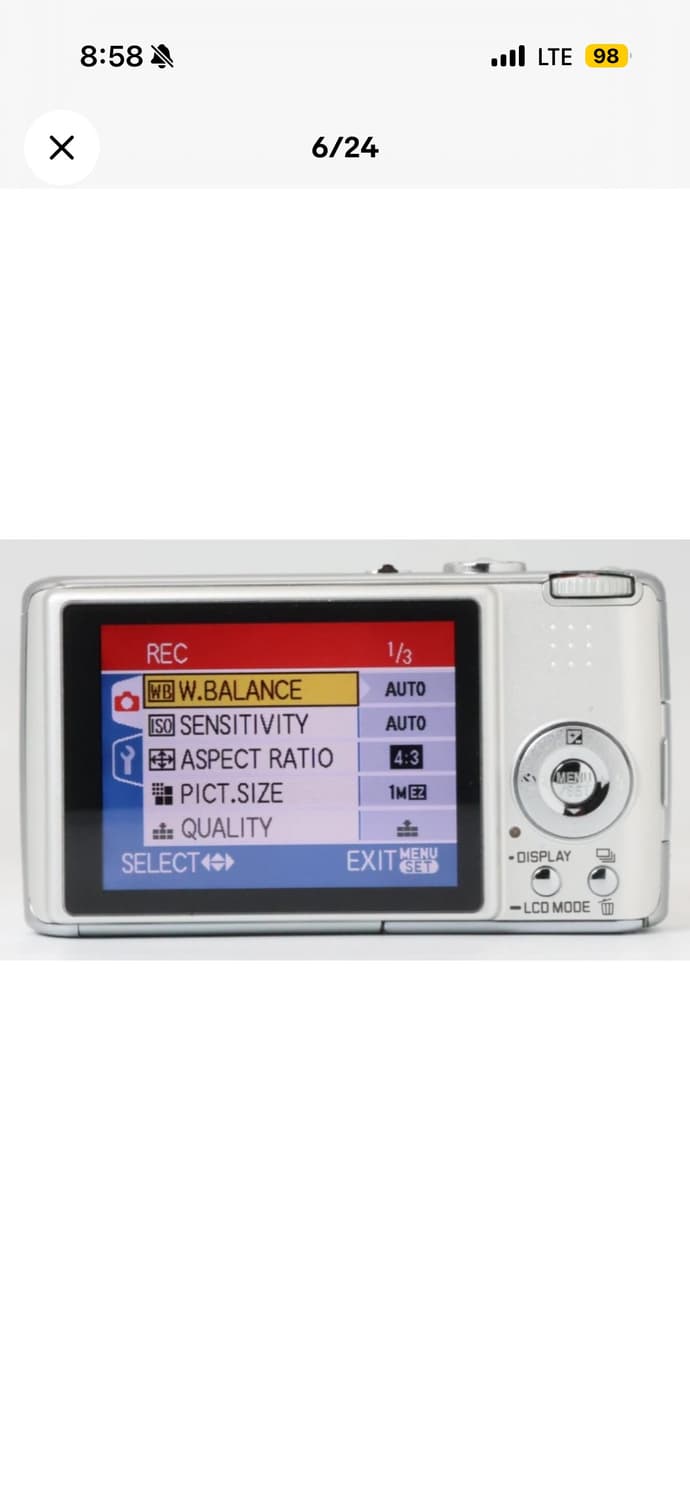 LEICA C-LUX 화이트 민트s급 상품이미지2