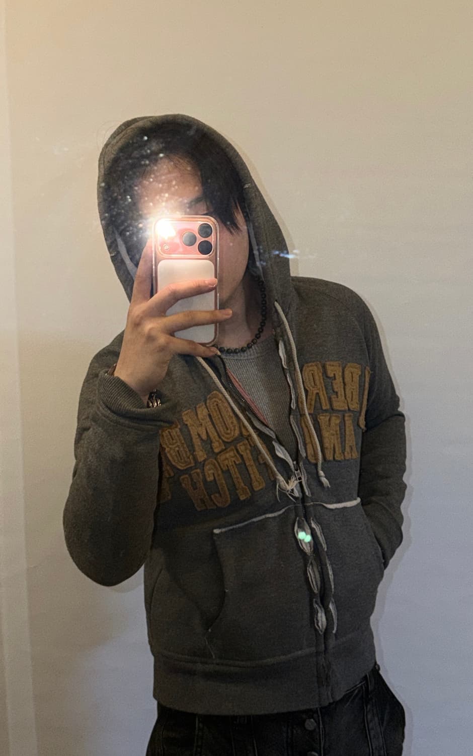 아베크롬비 희귀 데미지 후드집업 상품이미지1