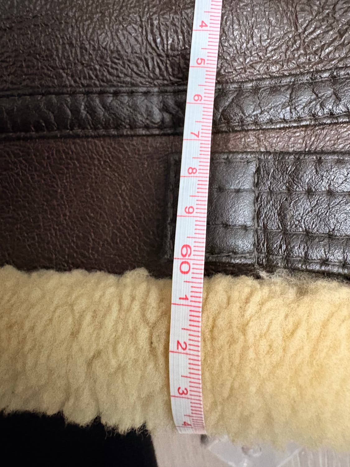 리얼양가죽 b3무스탕 100~105 상품이미지4