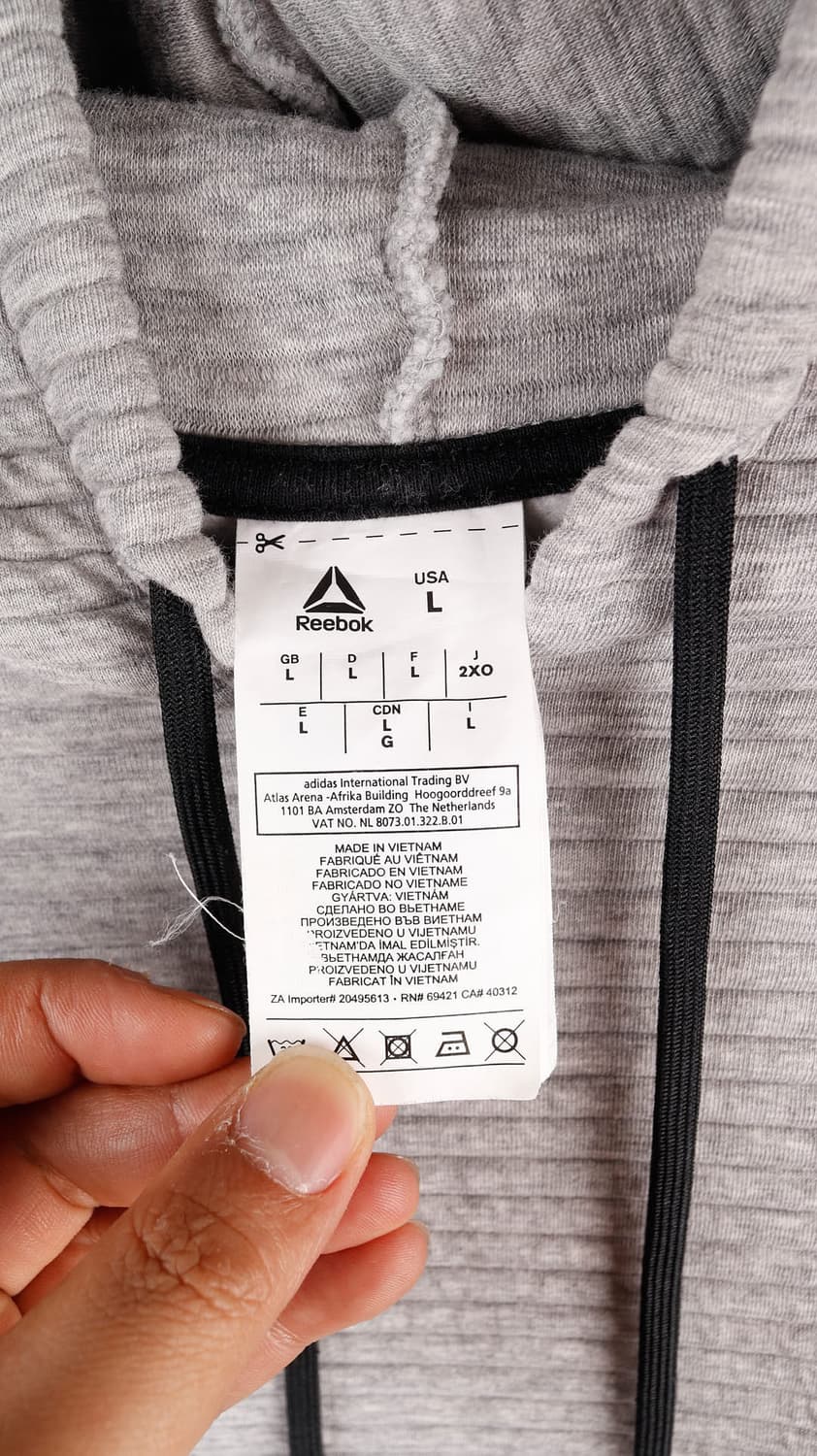 리복 플리스 라이닝 후드 상품이미지3