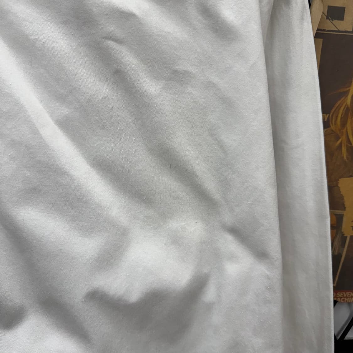 90s 타미힐피거 오버사이즈 셔츠 전면 빅플래그 로고 포인트 화이트 상품이미지9