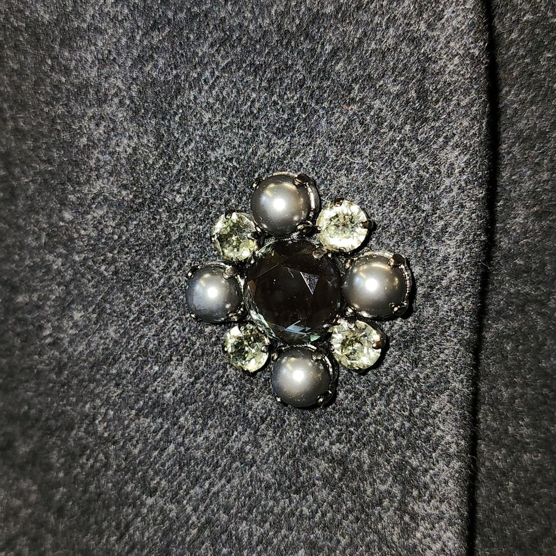 돌체앤가바나 울코트 밍크퍼 쥬얼리 버튼 버진울 코트 38 상품이미지6