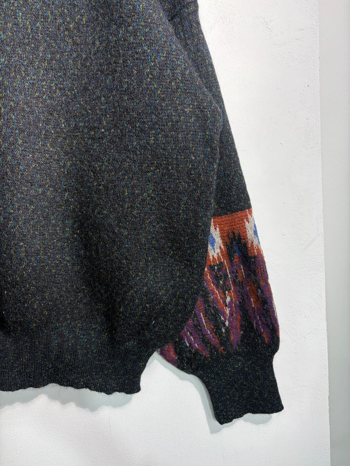 wool 90% 자수 니트 L 상품이미지8