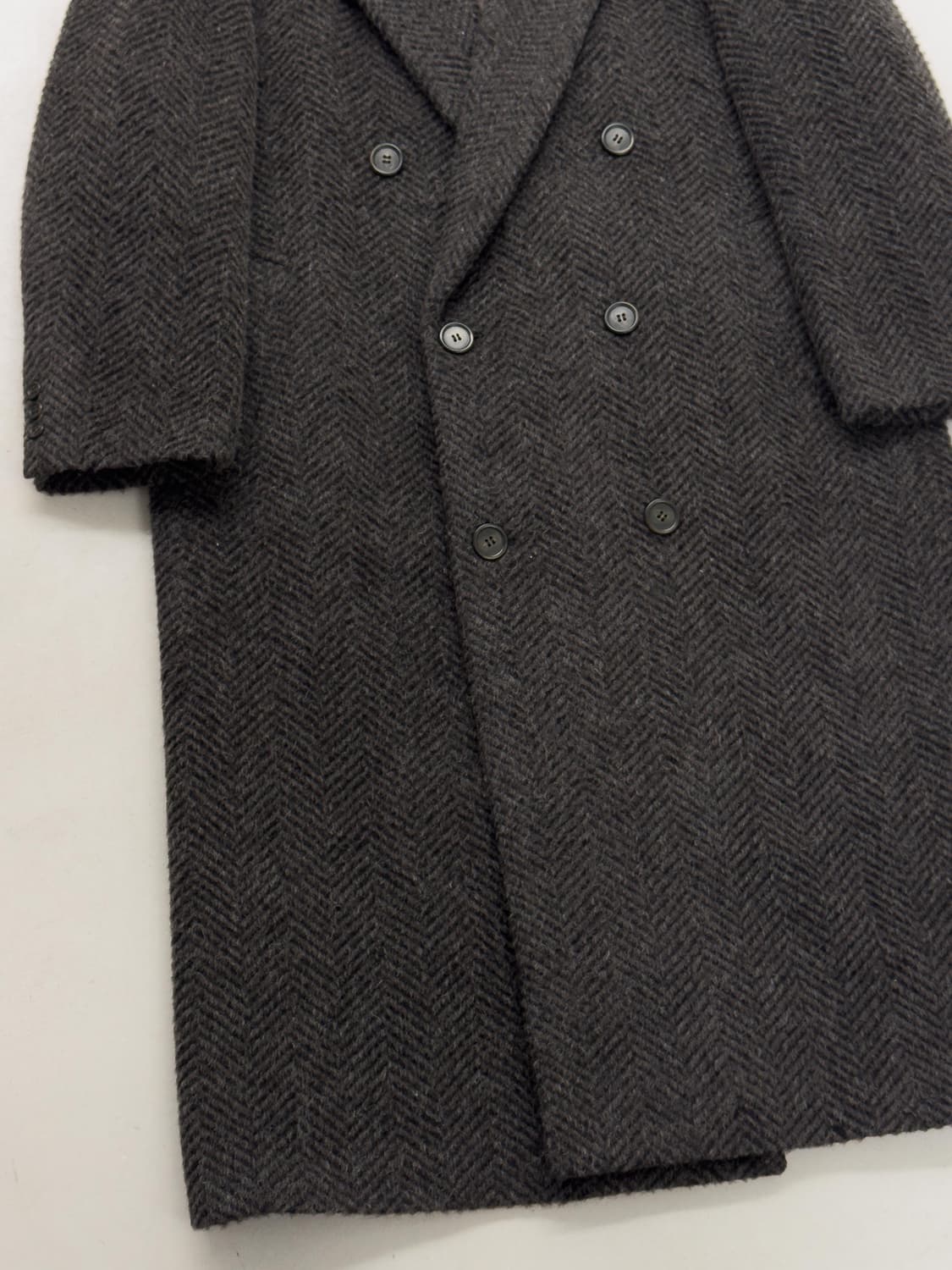 헤링본 트위드 코트 상품이미지3