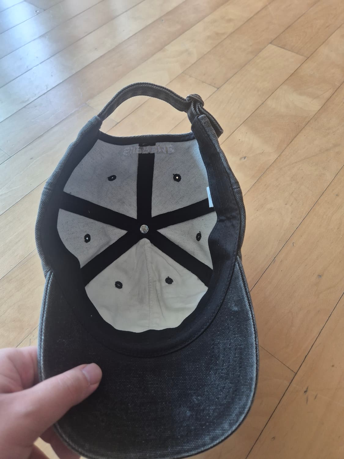 [OS] 슈프림 피그먼트 S 로고 6패널 슈프림 모자 캡 상품이미지3