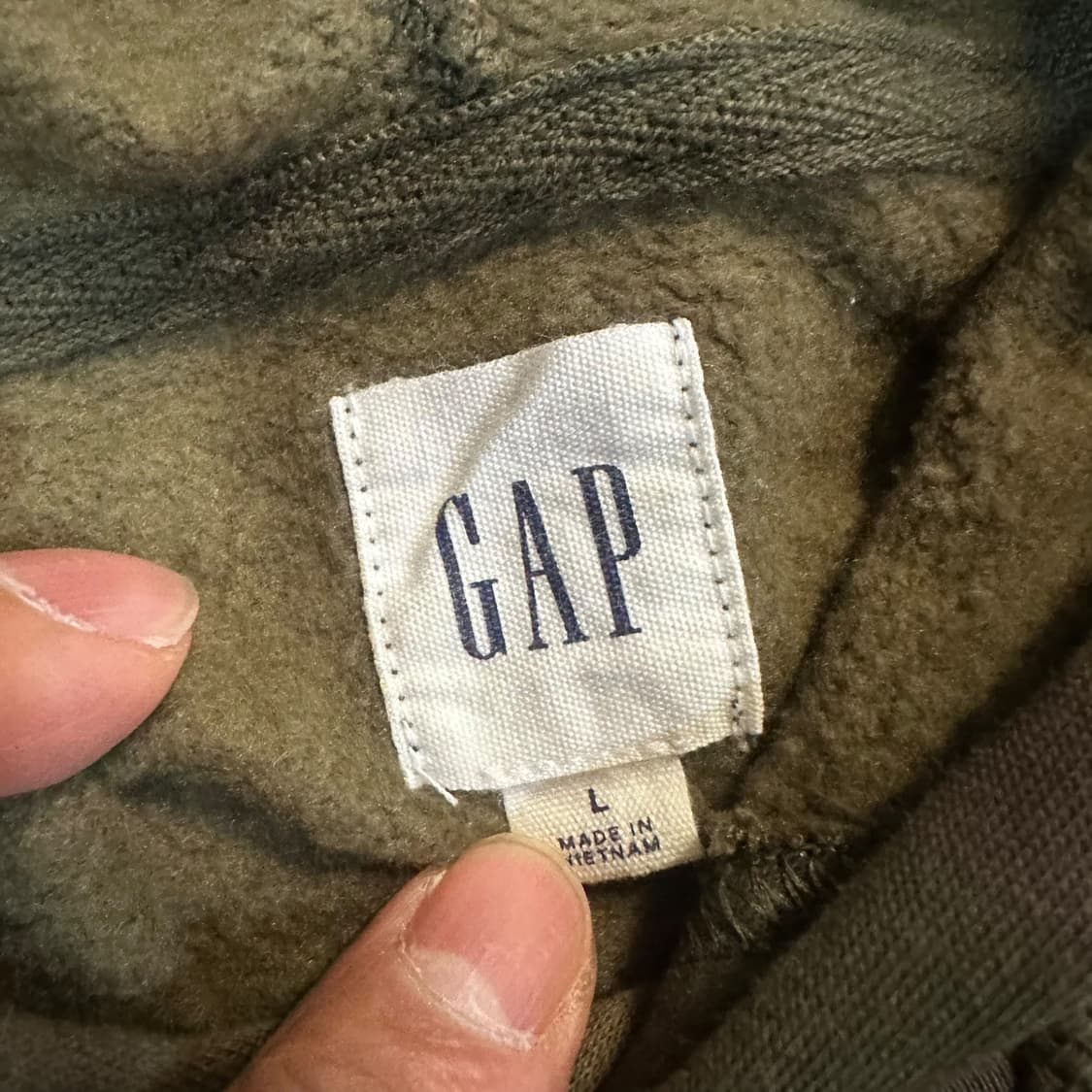 갭 카모 후드티 상품이미지4