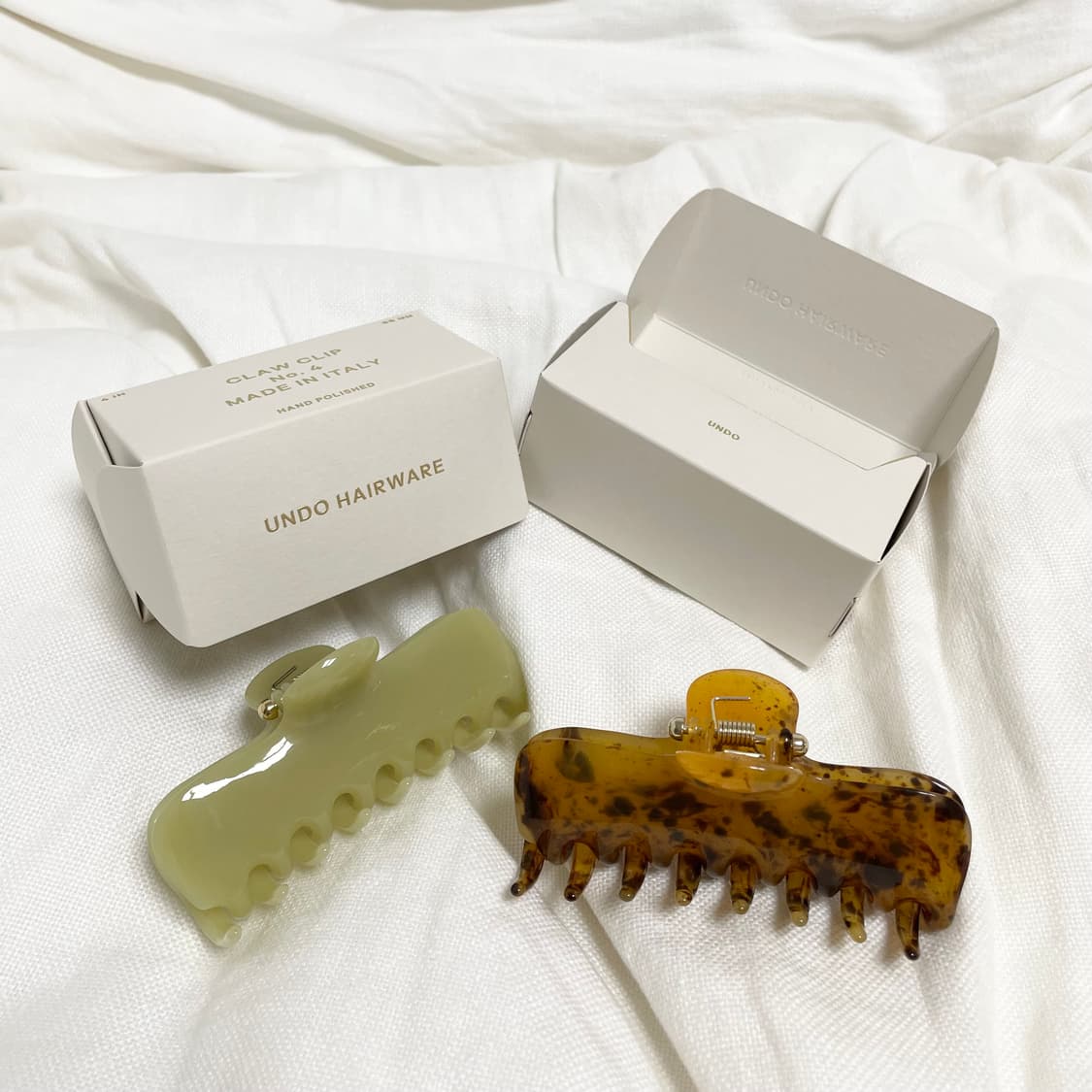 새상품) UNDO Hairware 언두 헤어웨어 클로 클립 집게핀 머리핀 상품이미지6