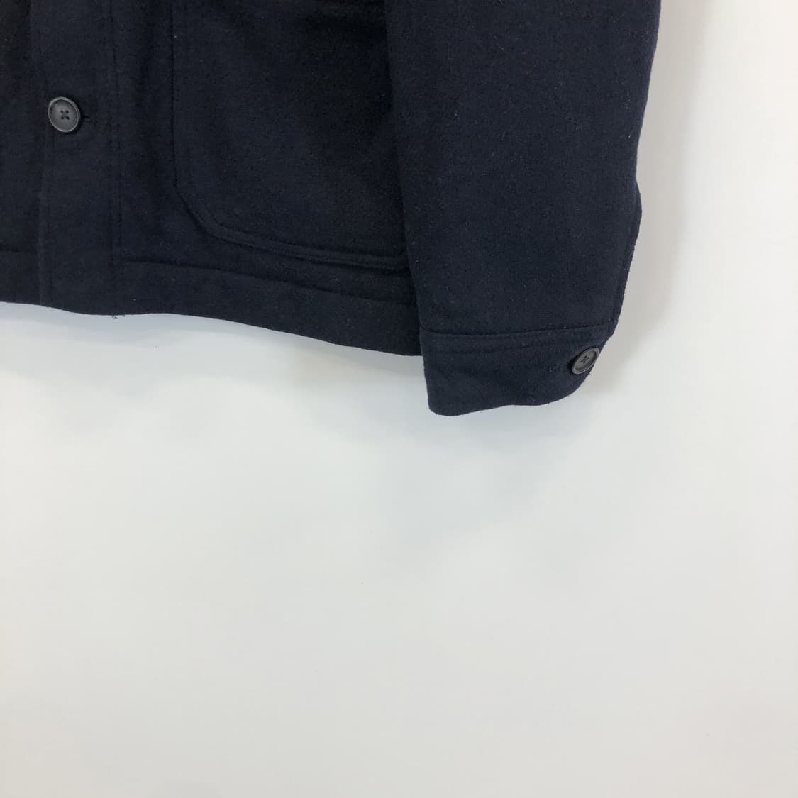 자라 울 누빔안감 셔츠자켓 L  상품이미지2