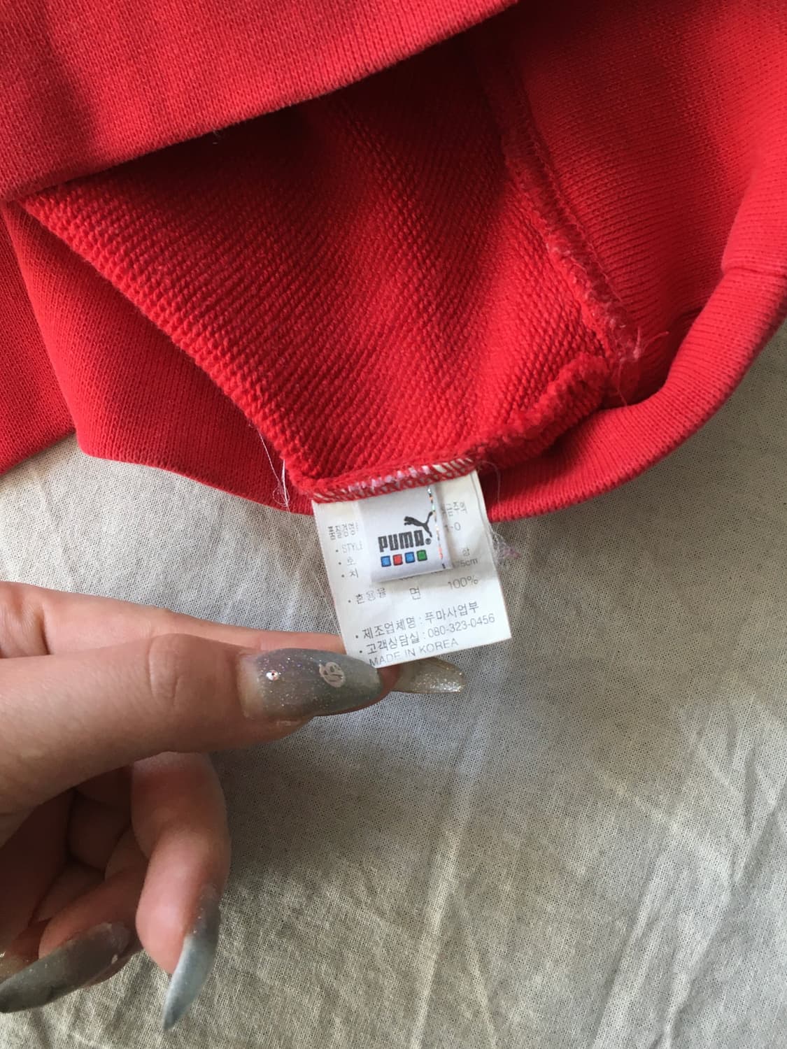 퓨마 빅로고 맨투맨 상품이미지5