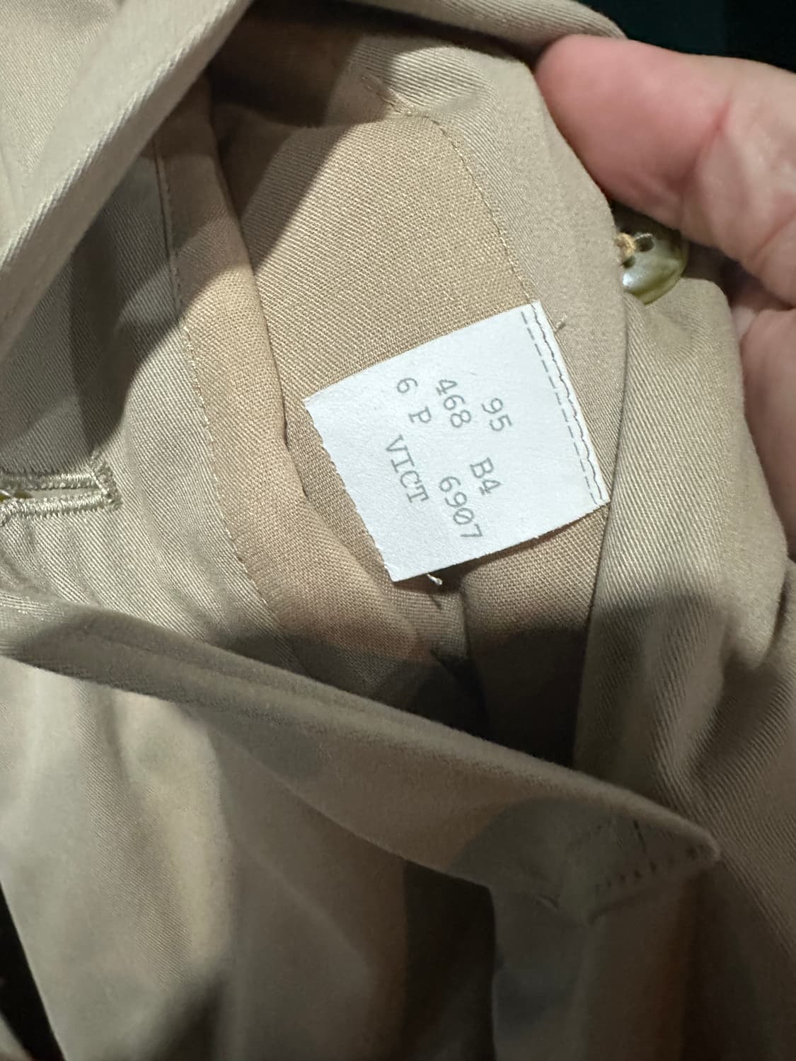 버버리 노바체크 여성더블트렌치코트 내피있음 상품이미지5