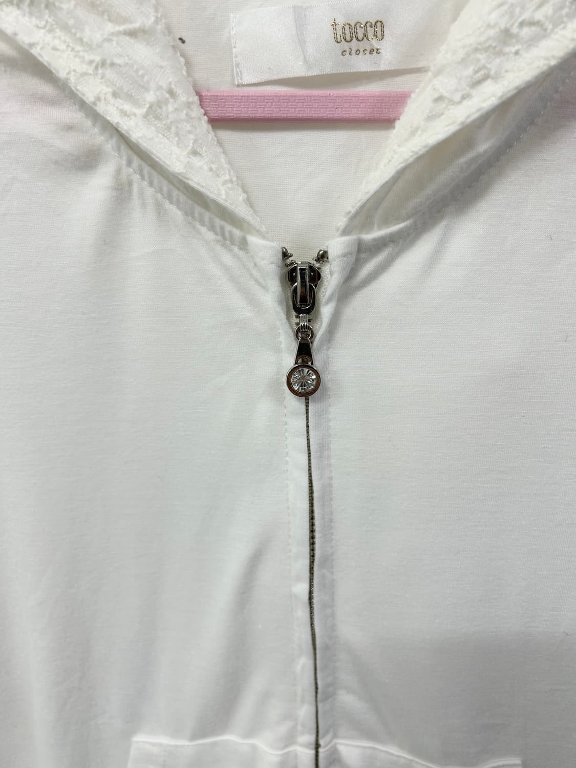 [TOCCO CLOSET] 로걀 갸루 레이스 후드집업 상품이미지8