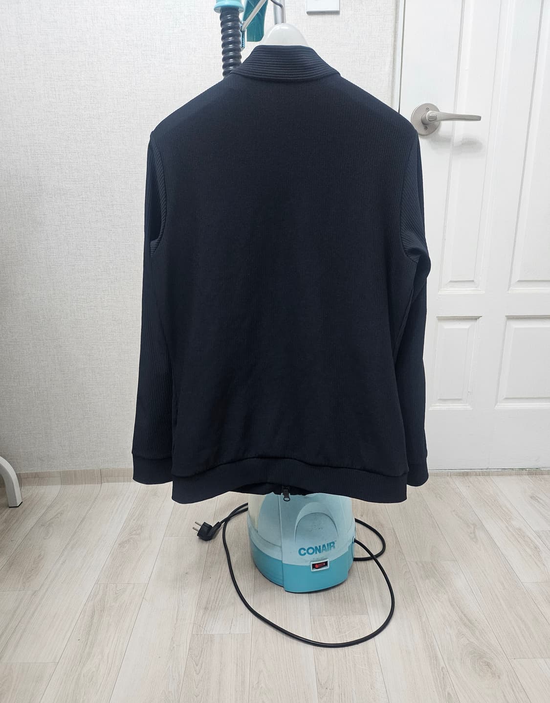 (90~95)M☆초대장급☆아디다스에센셜3st2중지퍼[검실그레이]트랙탑져지 상품이미지6