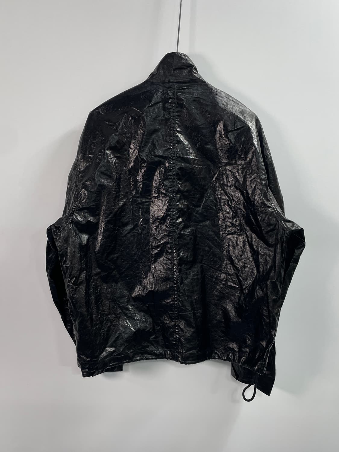 인사일런스 메탈릭 바이커 코팅자켓 (on.557) 상품이미지3