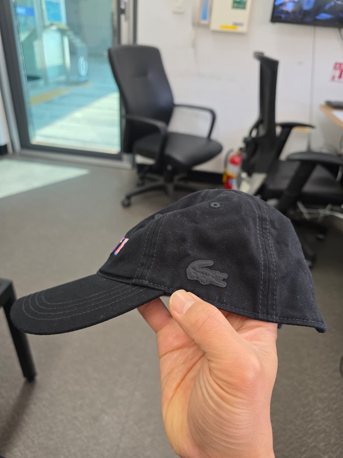 라코스테 멀티컬러 레터링 볼캡 상품이미지4