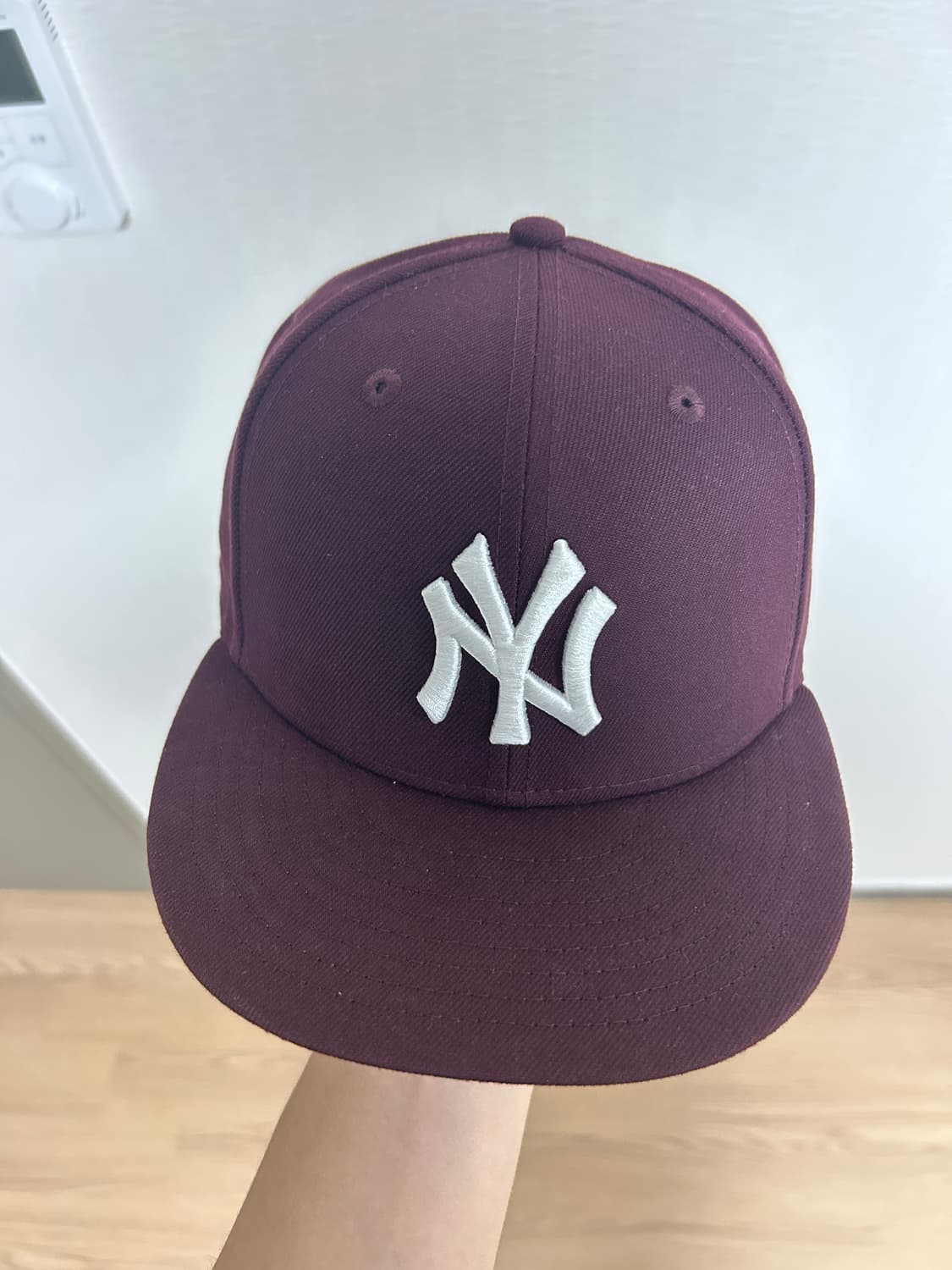 뉴에라 뉴욕 양키스 59FIFTY 버건디 상품이미지2