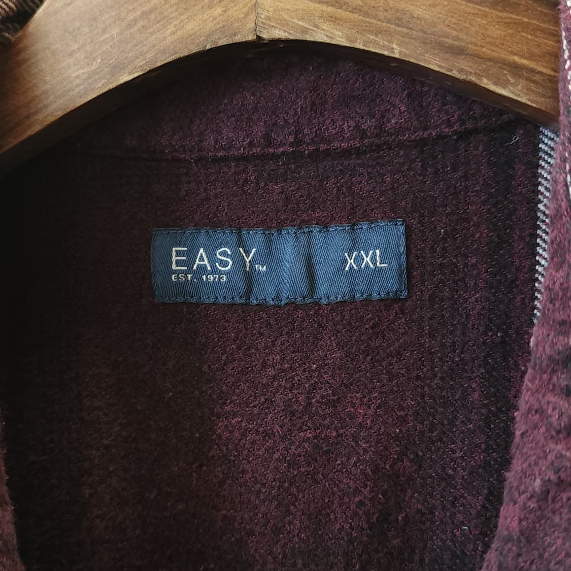 90s 아메리칸 빈티지 체크셔츠 헤비 플란넬 워크셔츠 레드 플란넬 xxl 상품이미지4