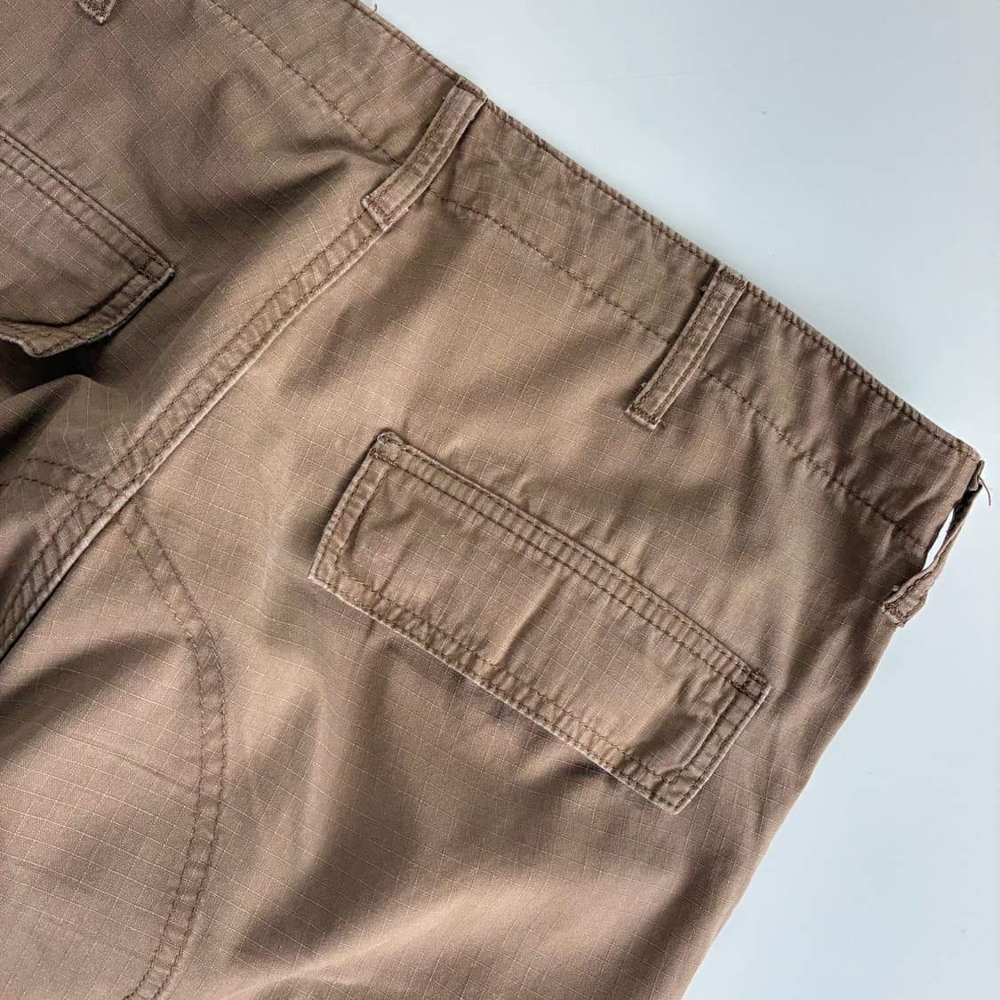 Carhatt 칼하트 베이지브라운 레귤러 팬츠 상품이미지6
