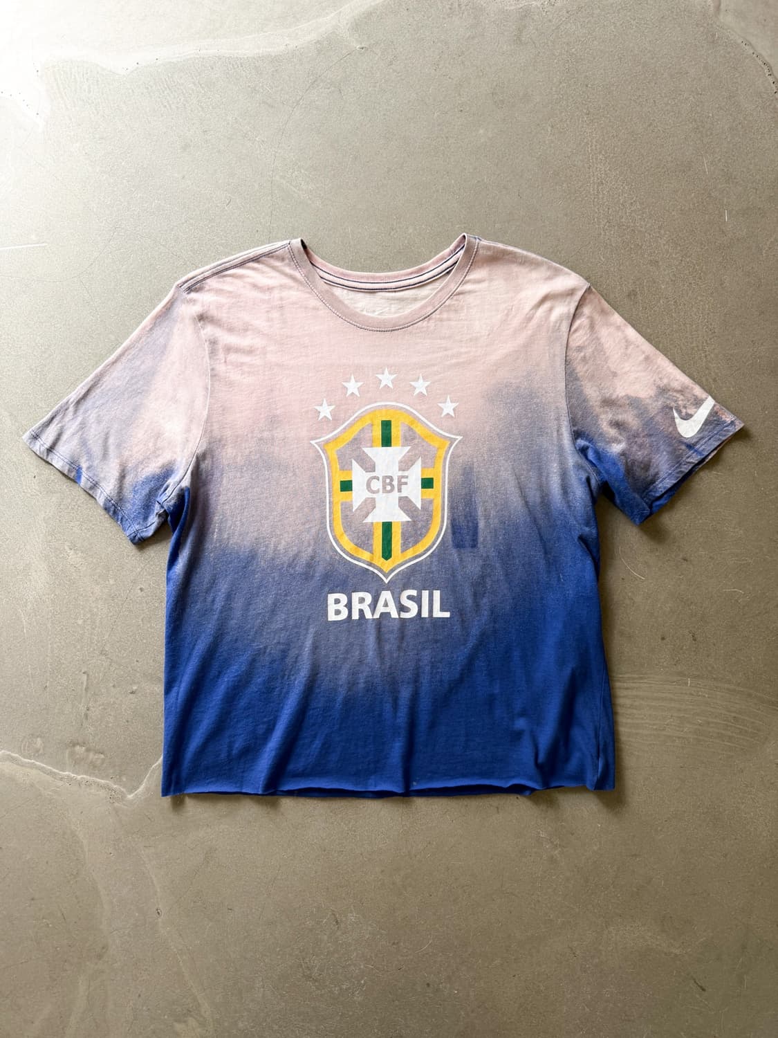 Vintage Faded Nike Brasil Cut Off Tee 상품이미지3