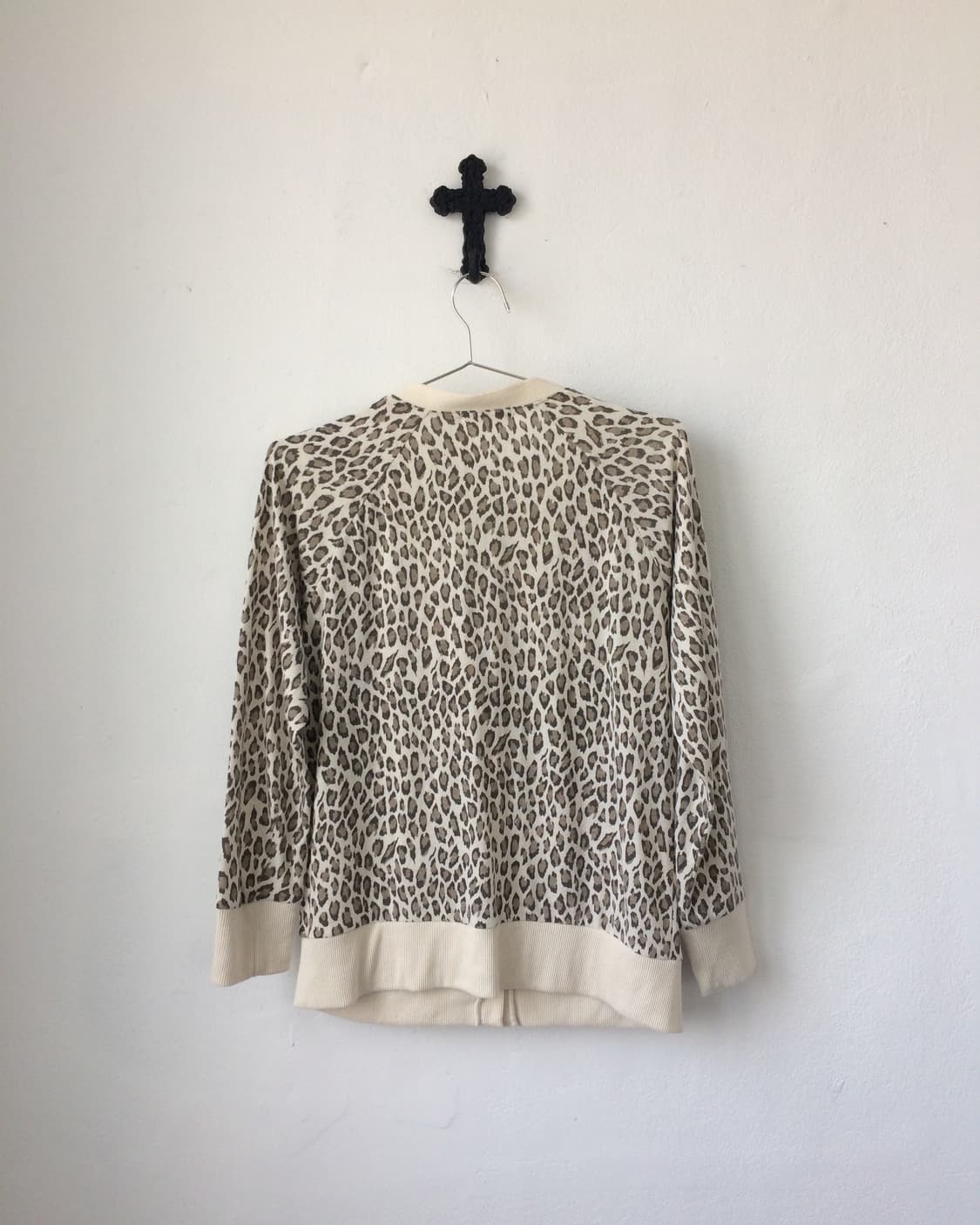 Leopard pattern cardigan 상품이미지3