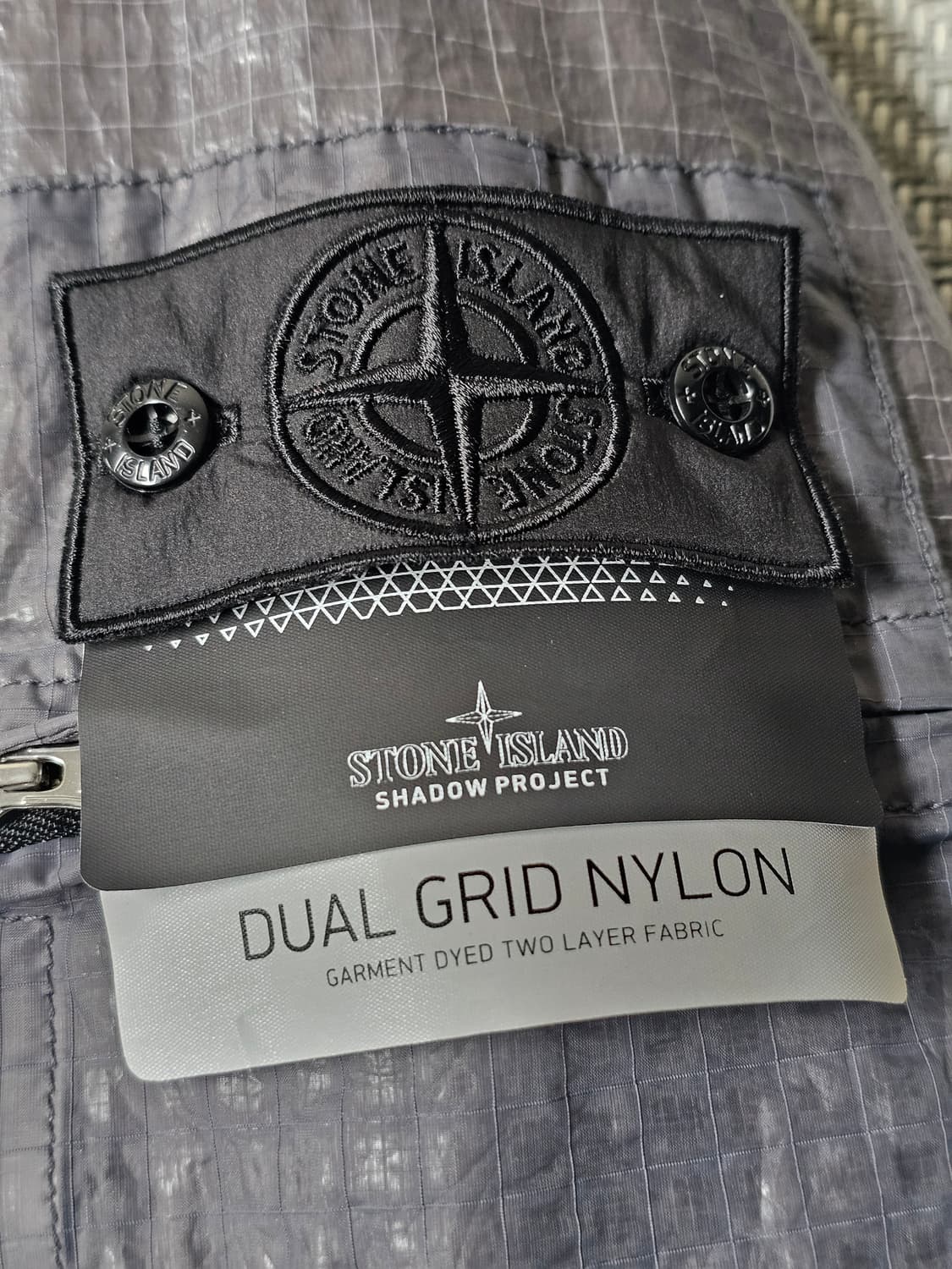 스톤아일랜드 쉐도우프로젝트 DUAL GRID NYLON 자켓 상품이미지3