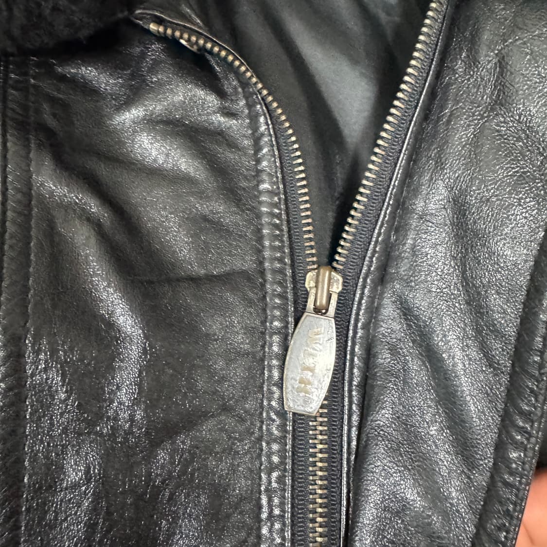 90s 양가죽 봄버 A-2 타입 95사이즈  상품이미지3
