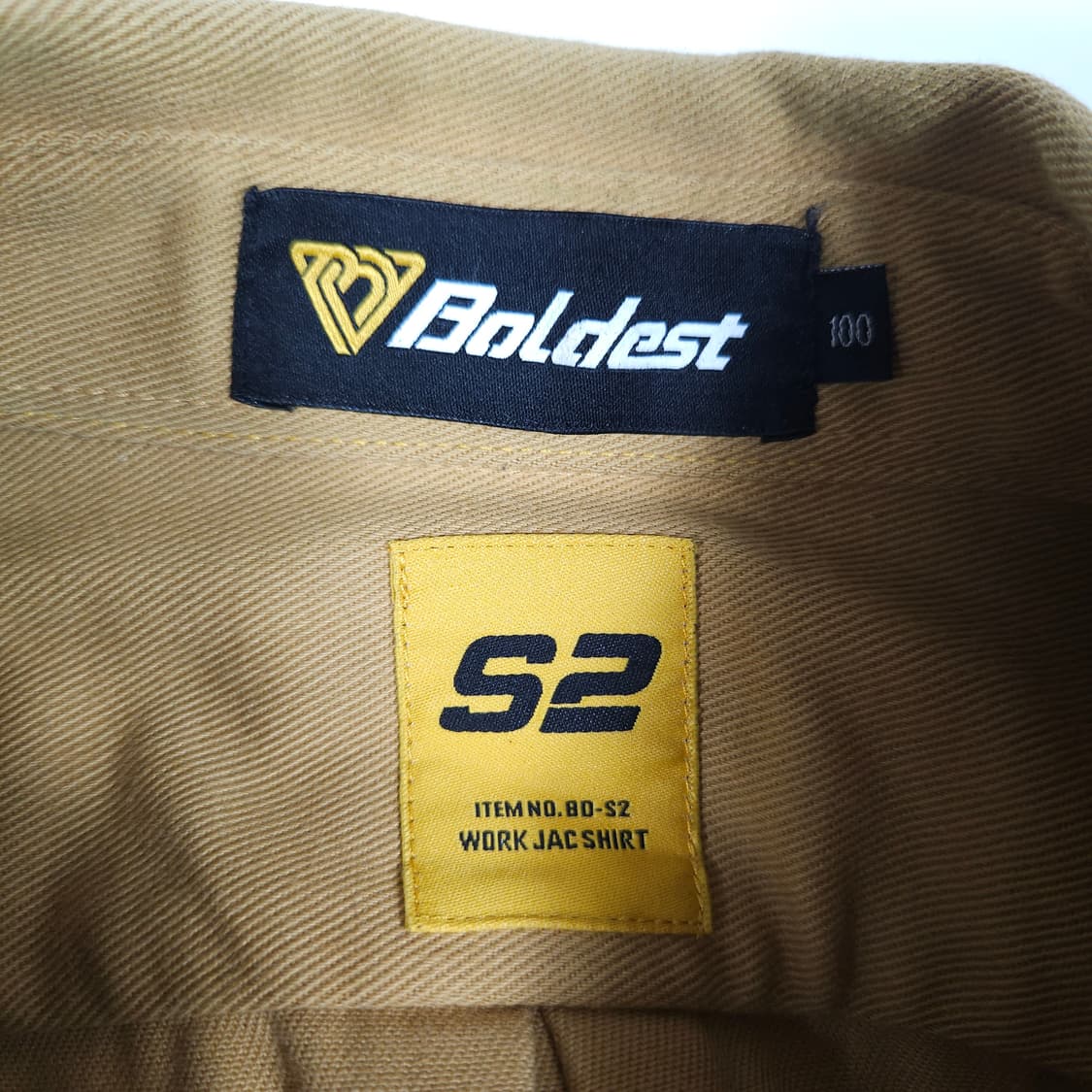 볼디스트 워크 자켓 셔츠 상품이미지3