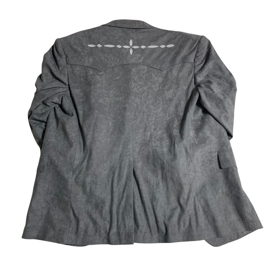 [XL] Pagano West Grey Faux Suede jacket 상품이미지7