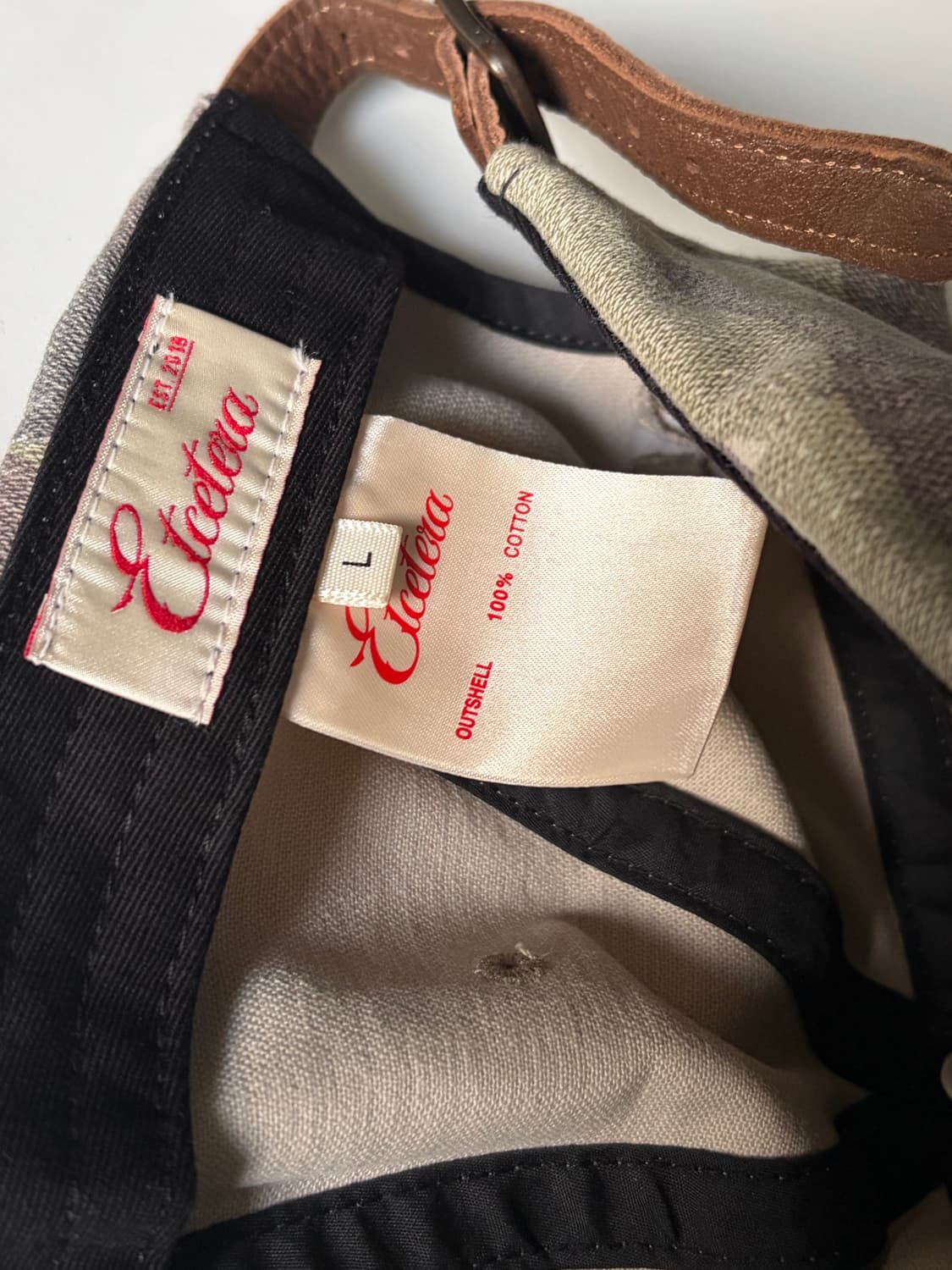 etce 고스트 팝업 디스트로이드 볼캡 상품이미지3