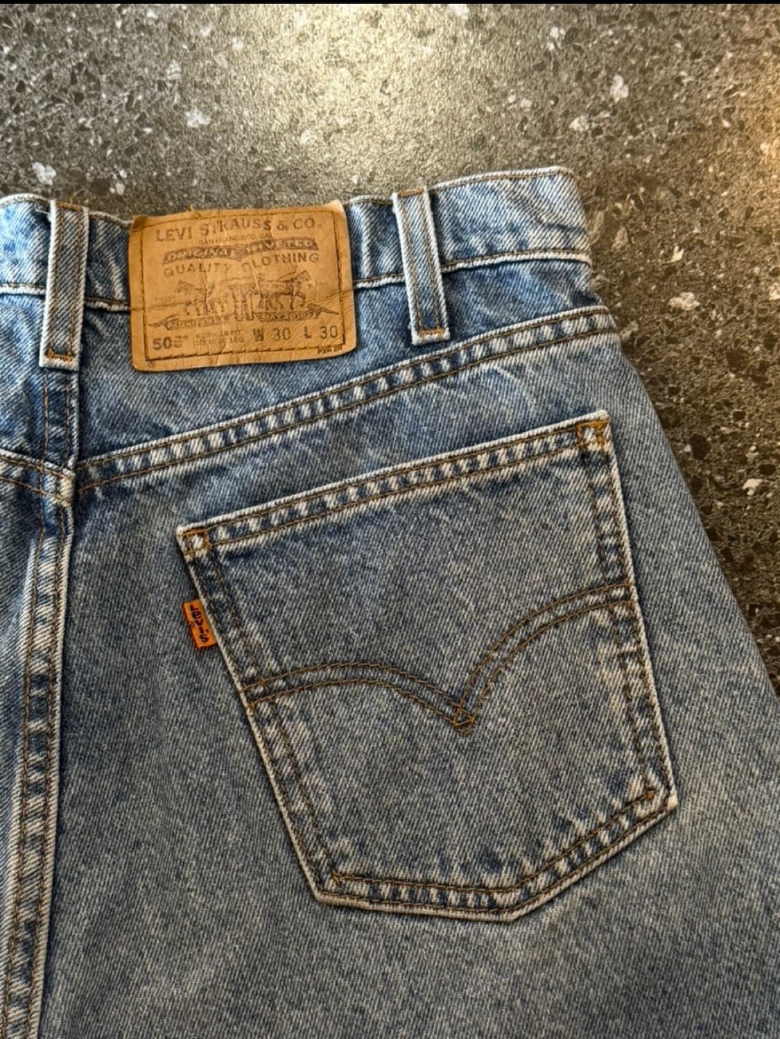 리바이스505 90s 오렌지탭 상품이미지1