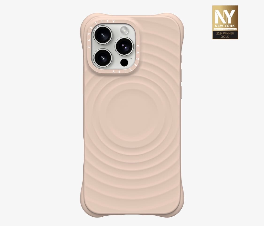 케이스티파이 아이폰 15 프로 리플 케이스 오트밀 상품이미지1