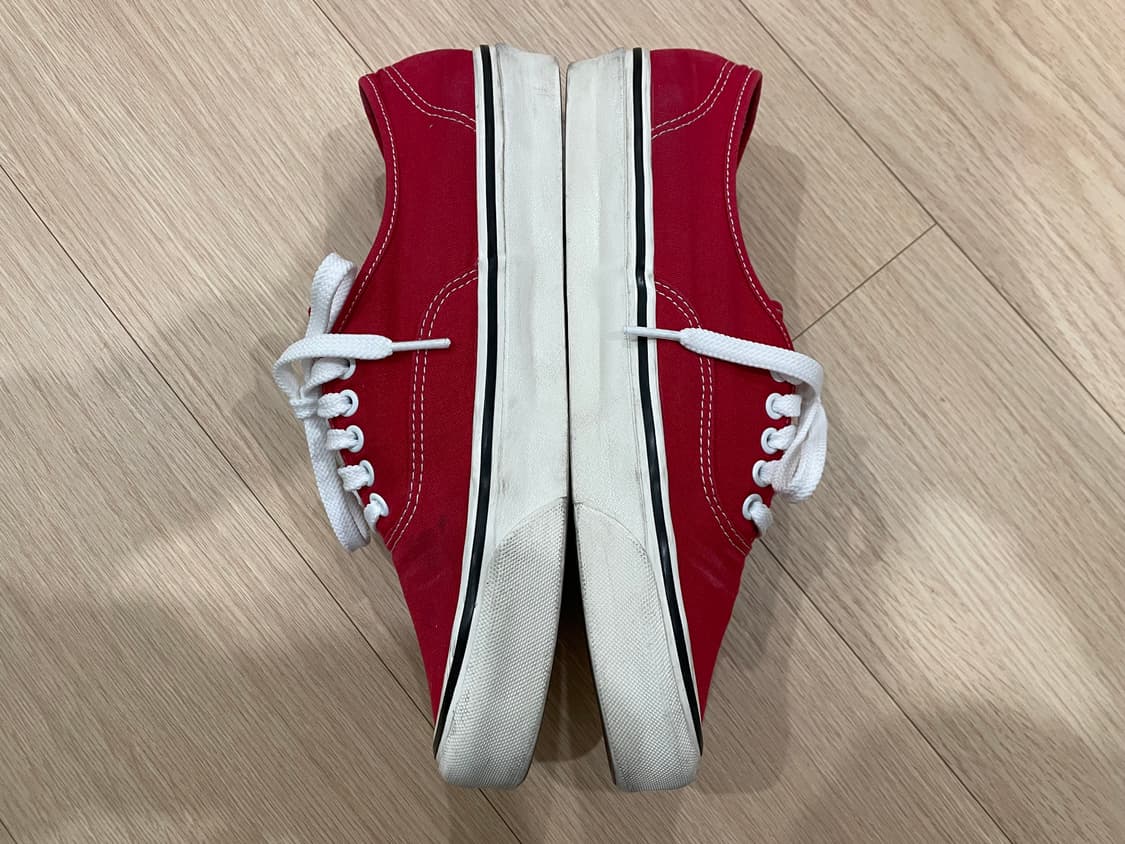 반스 어센틱 44dx 애너하임팩토리 레드 290 상품이미지3