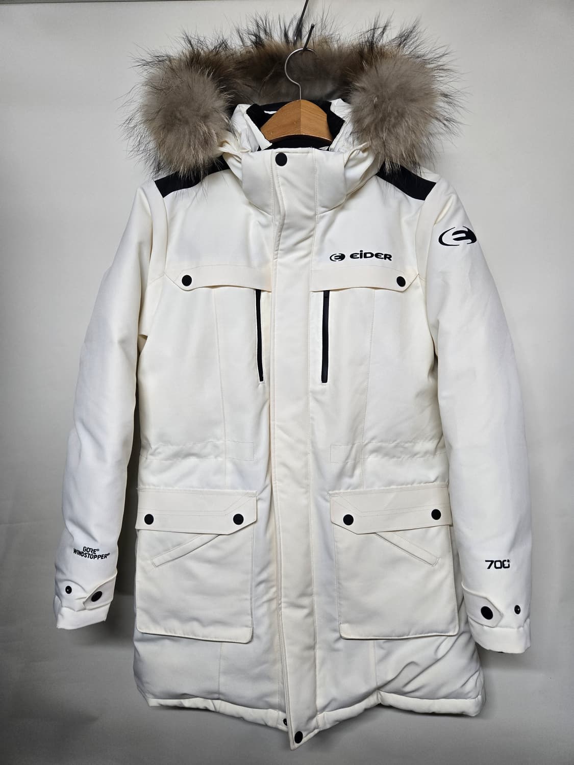 아이더 700 필파워 화이트 구스다운 패딩100 상품이미지1