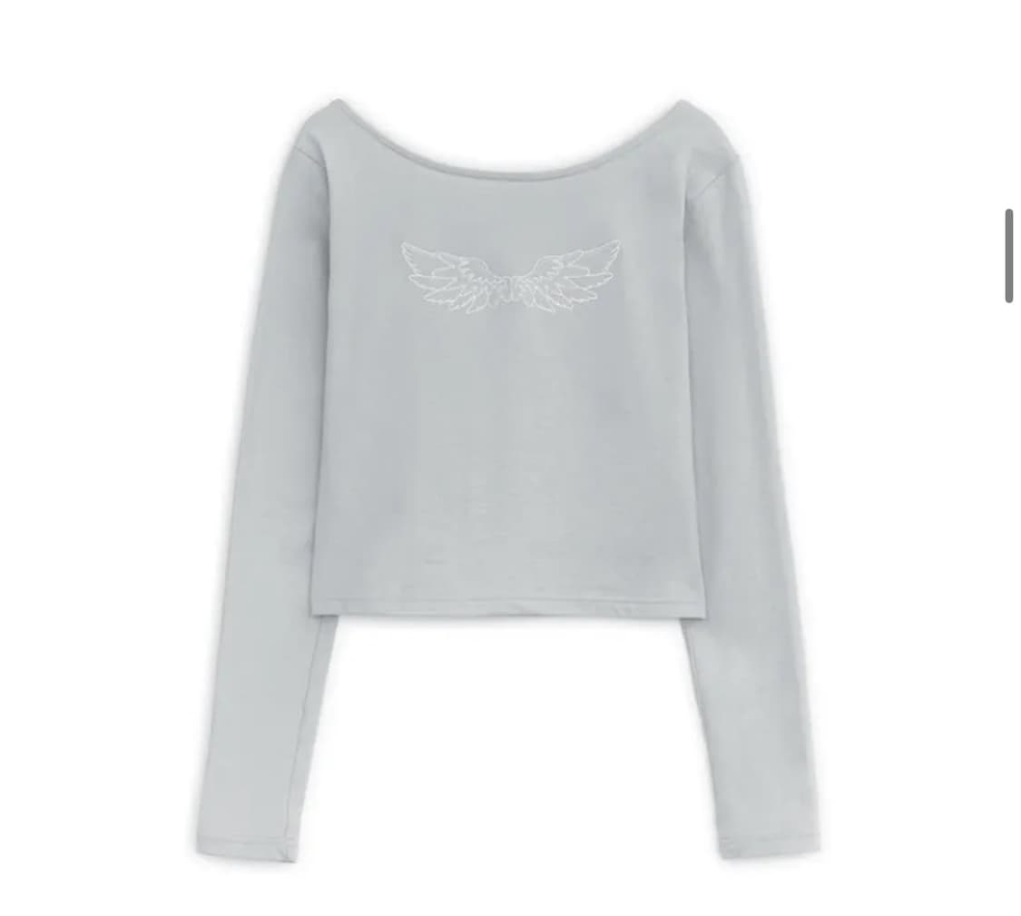 허그 유어 스킨 엔젤 윙 탑 상품이미지1